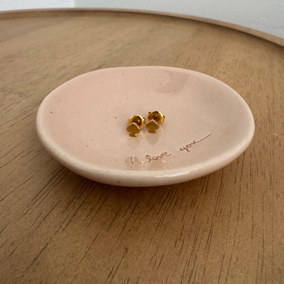 Kate Spade Gold Stud Earrings - Picture 1 of 2